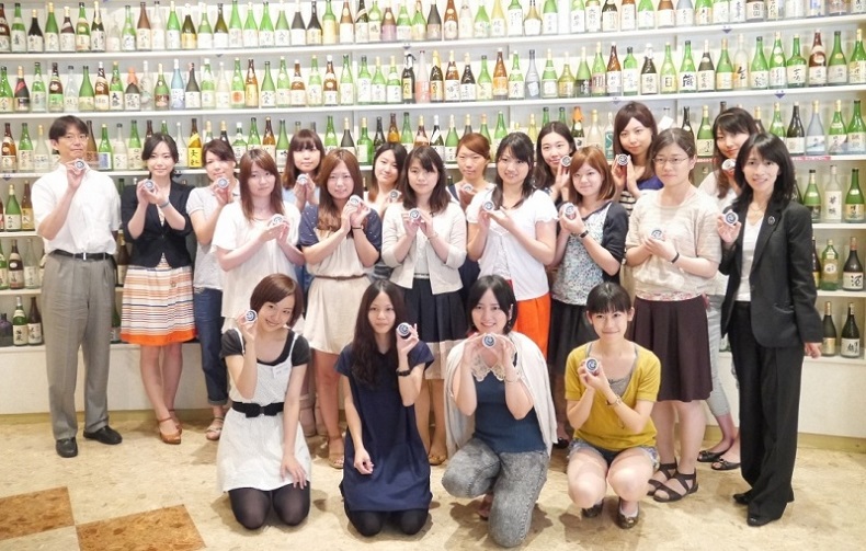 女子大生　記念写真 